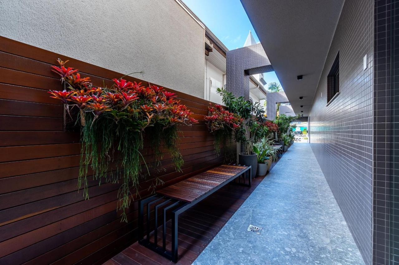 Confortavel Loft Em Condominio Com Piscina Бомбиняс Екстериор снимка